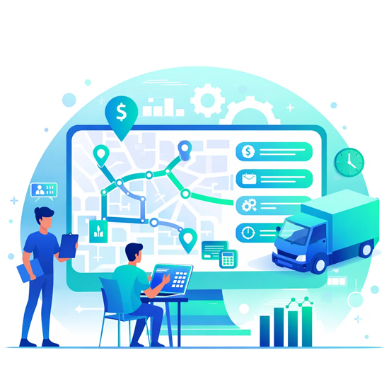 Demonstração da plataforma LuziPlanning