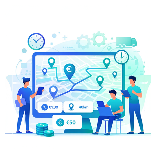 Planeamento e otimização de rotas com LuziPlanning